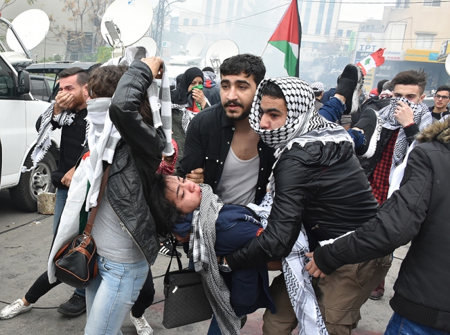 ABD'nin Kudüs kararı protesto edildi